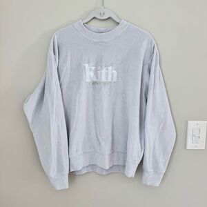 Kith Terry Crewneck size S baby blue